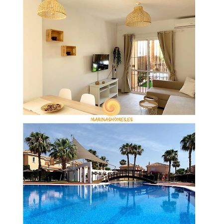 Marinas Sol - Tu Hogar Con Jardin Privado! Lejlighed Vera Eksteriør billede