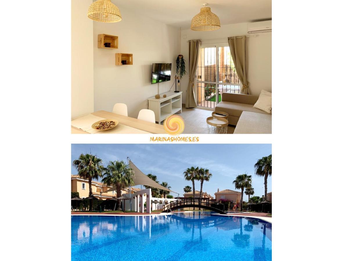 Marinas Sol - Tu Hogar Con Jardin Privado! Lejlighed Vera Eksteriør billede